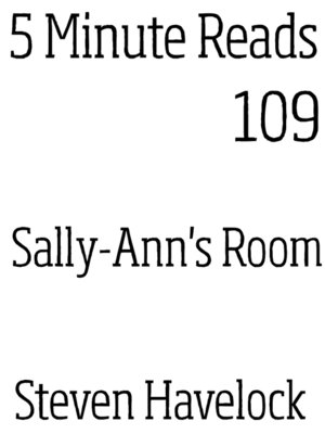 cover image of Sally-Ann's Room